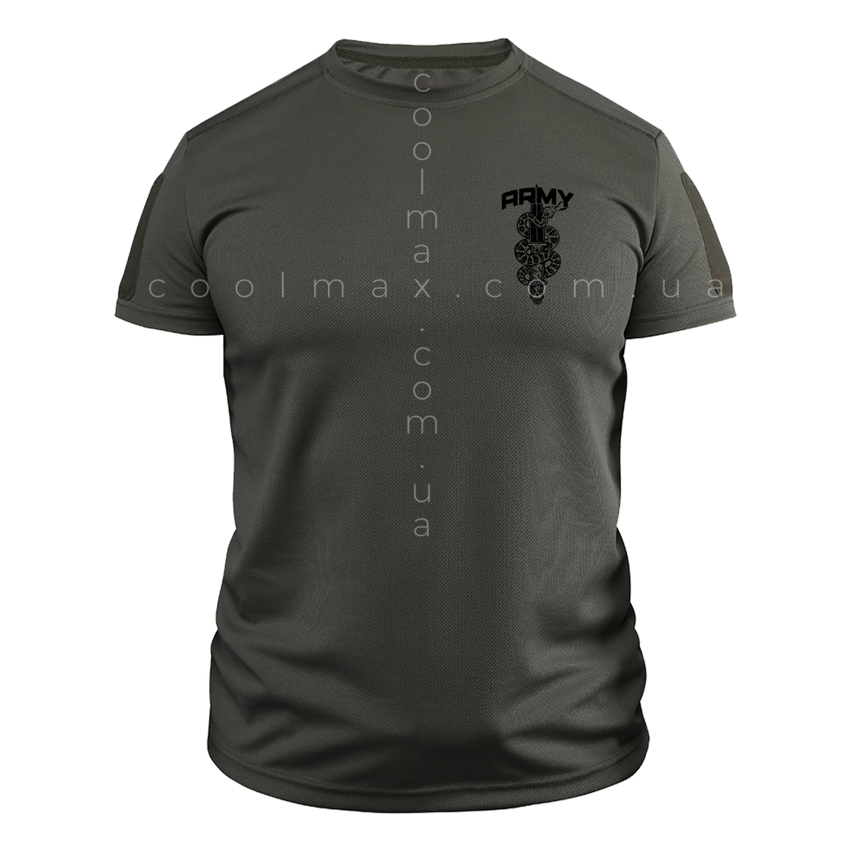 Тактична футболка CoolMax UA ARMY олива
